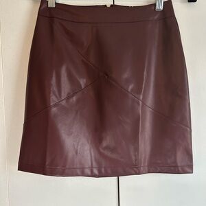 Brand new Mangopop faux leather skirt
